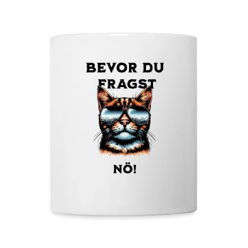 Avant que vous ne demandiez : Non ! - Mug blanc - blanc - Devant