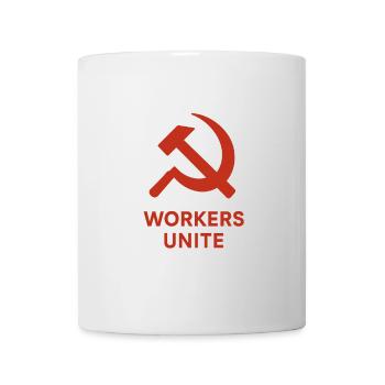 Communism Shirt Hammer Sickle Revolution Marx - Mug - white - Front