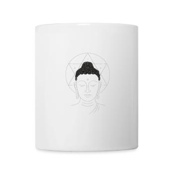 Mindfulness Yoga Meditation Inner Peace - Mug - white - Front