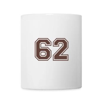 62 - Tasse - Weiß - Vorne