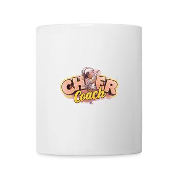 Cheerleading a Sport Tumbles and Lifts Spirits - Tasse - Weiß - Vorne