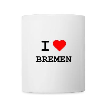 Ich liebe Bremen - J’aime Brême - Mug blanc - blanc - Devant