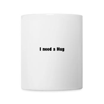 need hug - Mug blanc - blanc - Devant