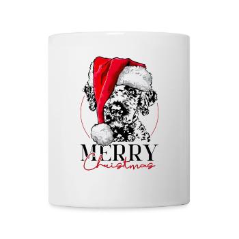 Père LAGOTTO ROMAGNOLO Joyeux Noël Wilsigns - Mug blanc - blanc - Devant