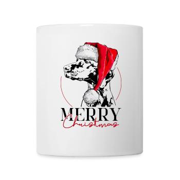 Santa MAGYAR VIZSLA Chiens de Noël Chien Wilsigns - Mug blanc - blanc - Devant