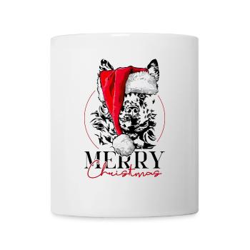 Santa MUDI Merry Christmas Dogs Dog Wilsigns - Mug - white - Front