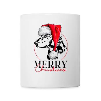 ALPINE DACHSBRACKE Chien de Noël Wilsigns - Mug blanc - blanc - Devant