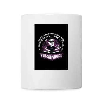 villains village logo Bat Sunglasses - Tasse - Weiß - Vorne