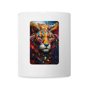Lion Pop Art - Mug - white - Front