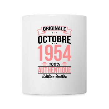 70. Jahrestag - Original - Oktober 1954 - Tasse - Weiß - Vorne
