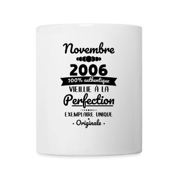 18th Birthday - November 2006 Original - Mug - white - Front