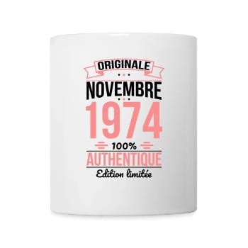 50. Jahrestag - Original - November 1974 - Tasse - Weiß - Vorne