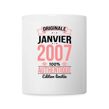 18th Birthday - Original - January 2007 - Mug - white - Front