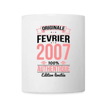 18th Birthday - Original - February 2007 - Mug - white - Front