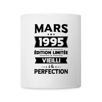 30th Anniversary - March 1995 Perfection - Mug - white - Front