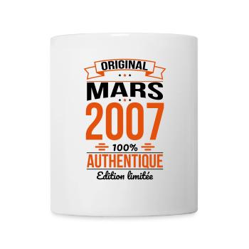 18th Birthday - Original - March 2007 - Mug - white - Front