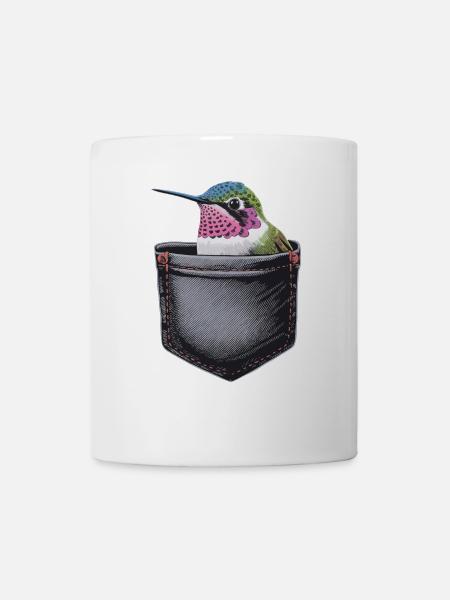 Kolibri - Tasse - Weiß