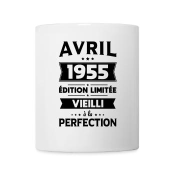 70th Anniversary - April 1955 Perfection - Mug - white - Front