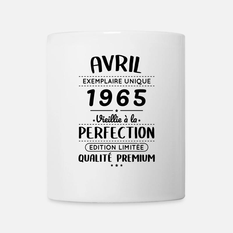 60° Anniversario - Aprile 1965 Perfezione - Tazza - bianco