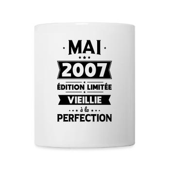18th Birthday - May 2007 Perfection - Mug - white - Front