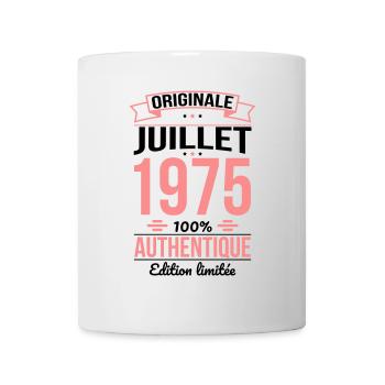 50. Jahrestag - Original - Juli 1975 - Tasse - Weiß - Vorne