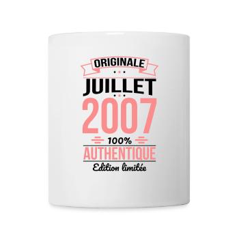 18th Birthday - Original - July 2007 - Mug - white - Front