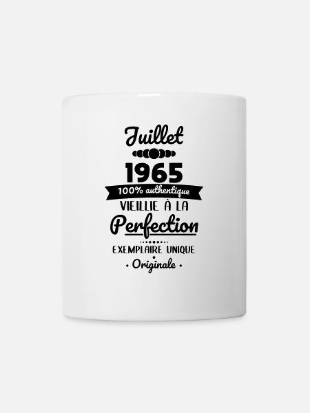 60. Jahrestag - Juli 1965 Original - Tasse - Weiß