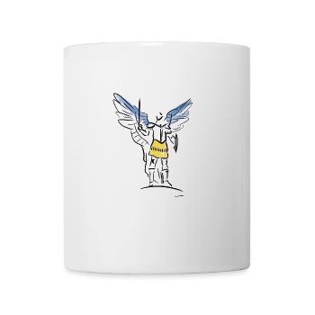 Lutte pour la paix - Mug blanc - blanc - Devant