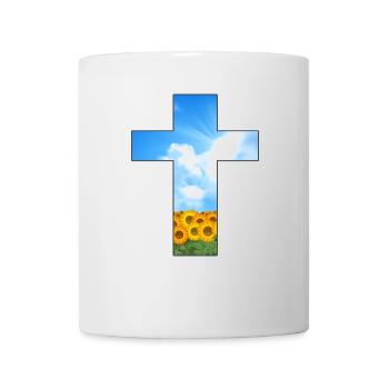 Jesus Christus jesusfreak "christ & hope" - Tasse - Weiß - Vorne