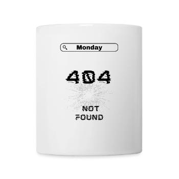 404 NotFound - Tasse - Weiß - Vorne