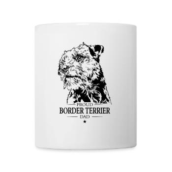 Border Terrier Dad Dogs Dog Wilsigns - Mug - white - Front