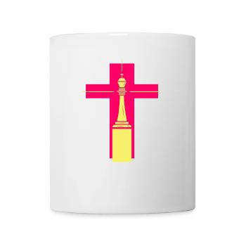 chess checkmate chess player chess tournament king - Mug - white - Front