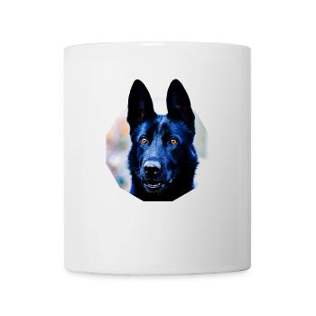 berger allemand - Mug blanc - blanc - Devant