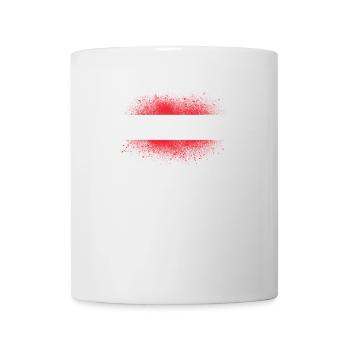 Austria Grunge Austrian Flag Gift - Mug - white - Front