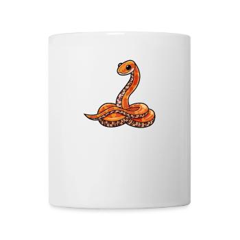 Serpent de maïs serpent de maïs cadeau serpent - Mug blanc - blanc - Devant