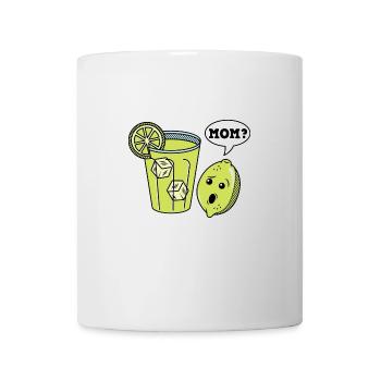 Limonade drôle jus de citron vert citron - Mug blanc - blanc - Devant