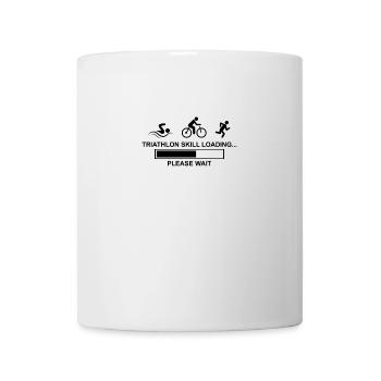 Triathlon skill loading ... please wait - Mug - white - Front