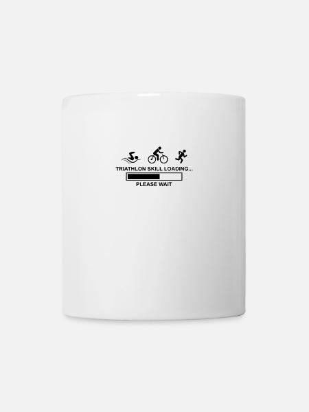 Triathlon skill loading... please wait - Tasse - Weiß