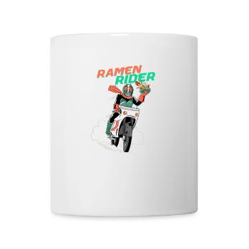 Ramen Rider Noodle Noodles Pho Motorcycle Rider Biker - Mug - white - Front