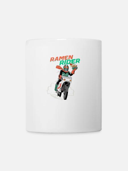 Ramen Rider Nudel Nudeln Pho Motorrad Fahrer Biker - Tasse - Weiß