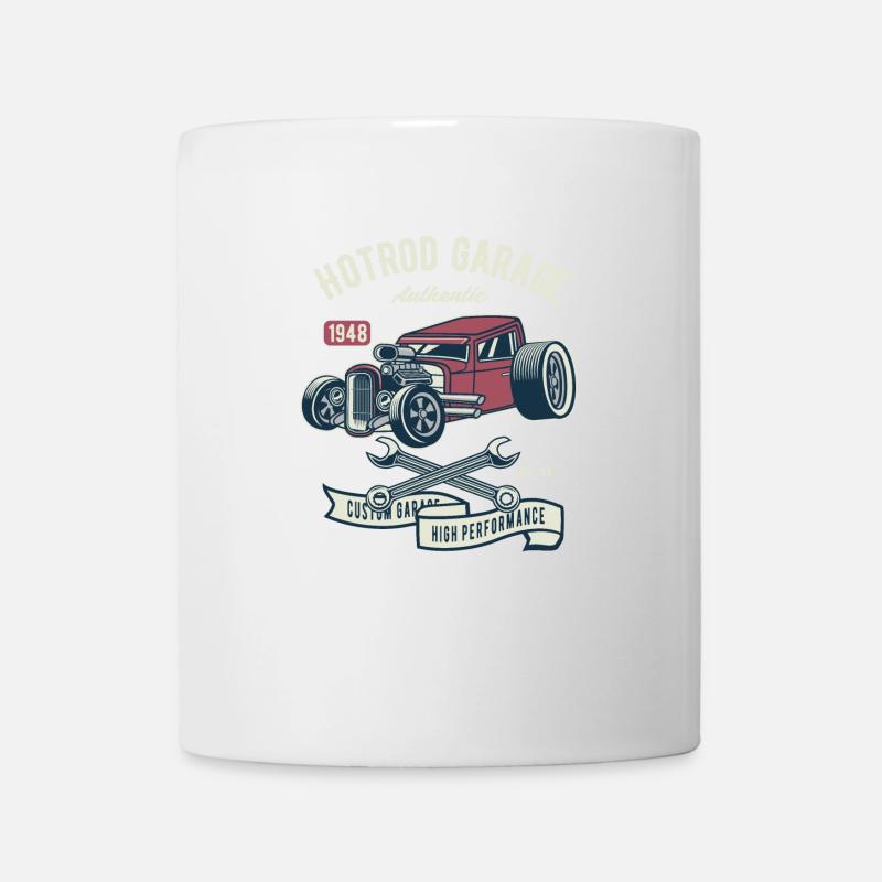 Hotrod Garage High Performance - Tasse - Weiß