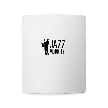 Saxophone Jazz Addicted Musicien Musicien Musicien Blues - Mug blanc - blanc - Devant