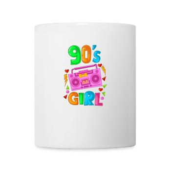 J'adore la tenue de soirée des années 90 et 90 - Mug blanc - blanc - Devant