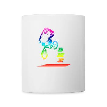 bmx - Tasse - Weiß - Vorne