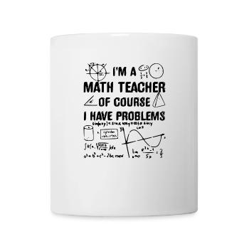 maths - Mug - white - Front