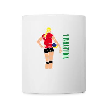 Volleyball Girl - Mug - white - Front