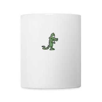 Le dragon vert - Mug blanc - blanc - Devant