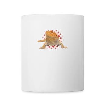 C'est mon dragon barbu au visage heureux - Mug blanc - blanc - Devant