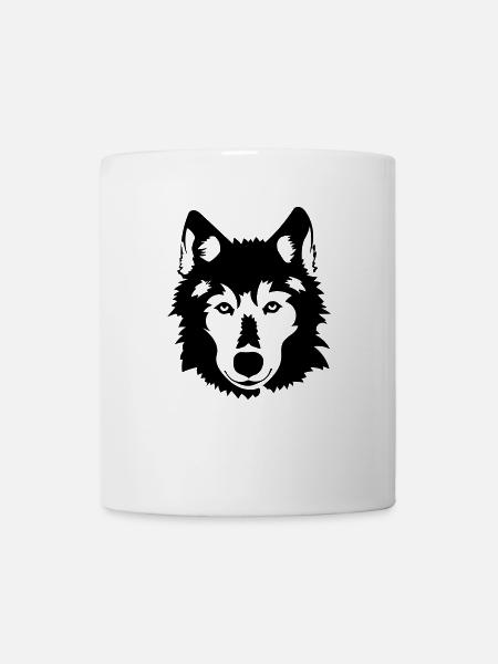 wolf - Mug - white