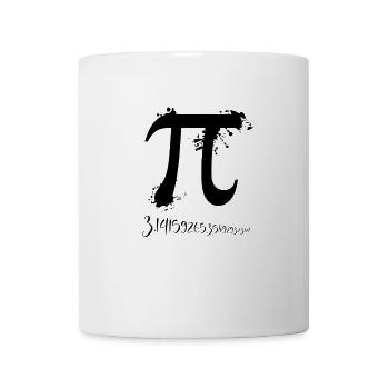 PI-Nummer - Tasse - Weiß - Vorne